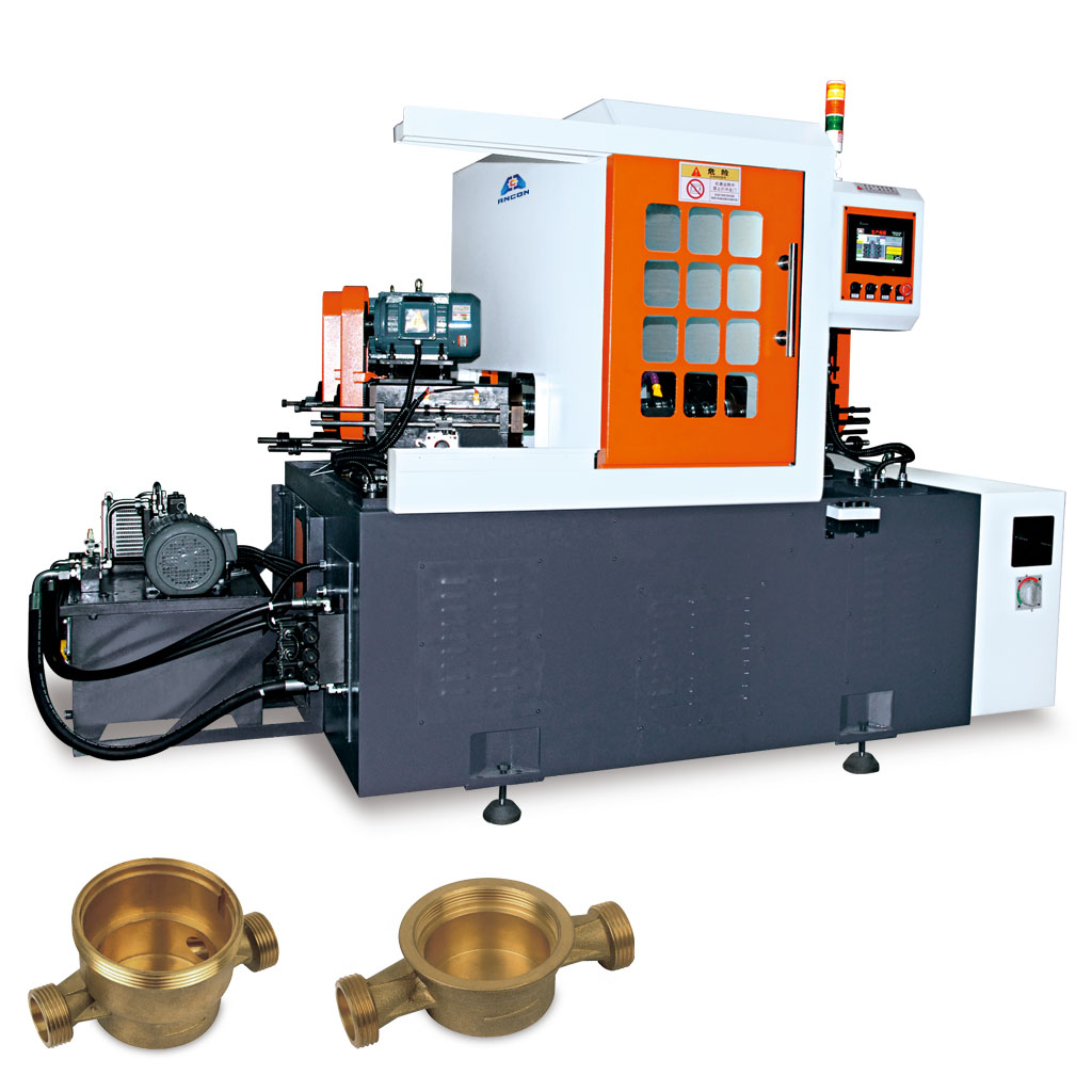 4-Spindle Sliding Table Compound Machine for Water Meter